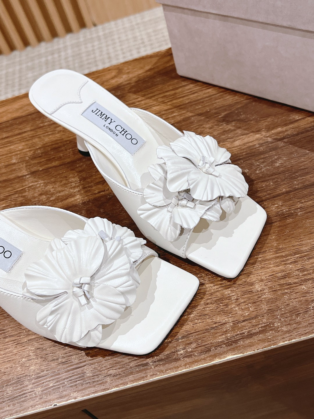 UA Jimmy Choo Slides 6.5cm