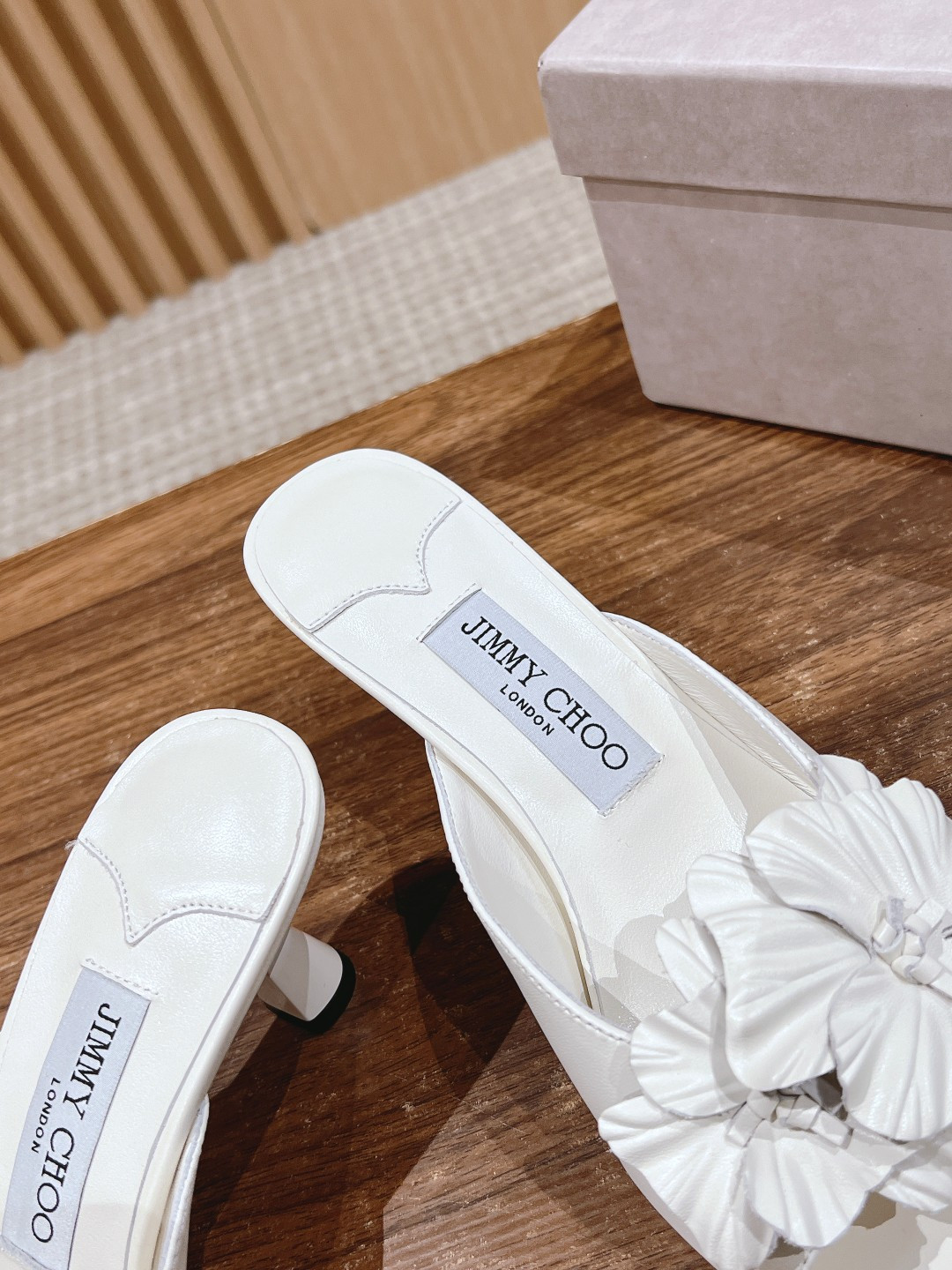 UA Jimmy Choo Slides 6.5cm