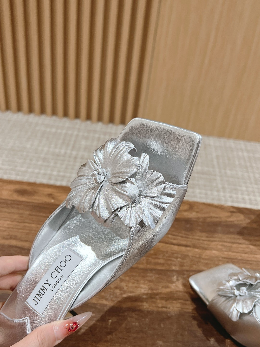 UA Jimmy Choo Slides 6.5cm