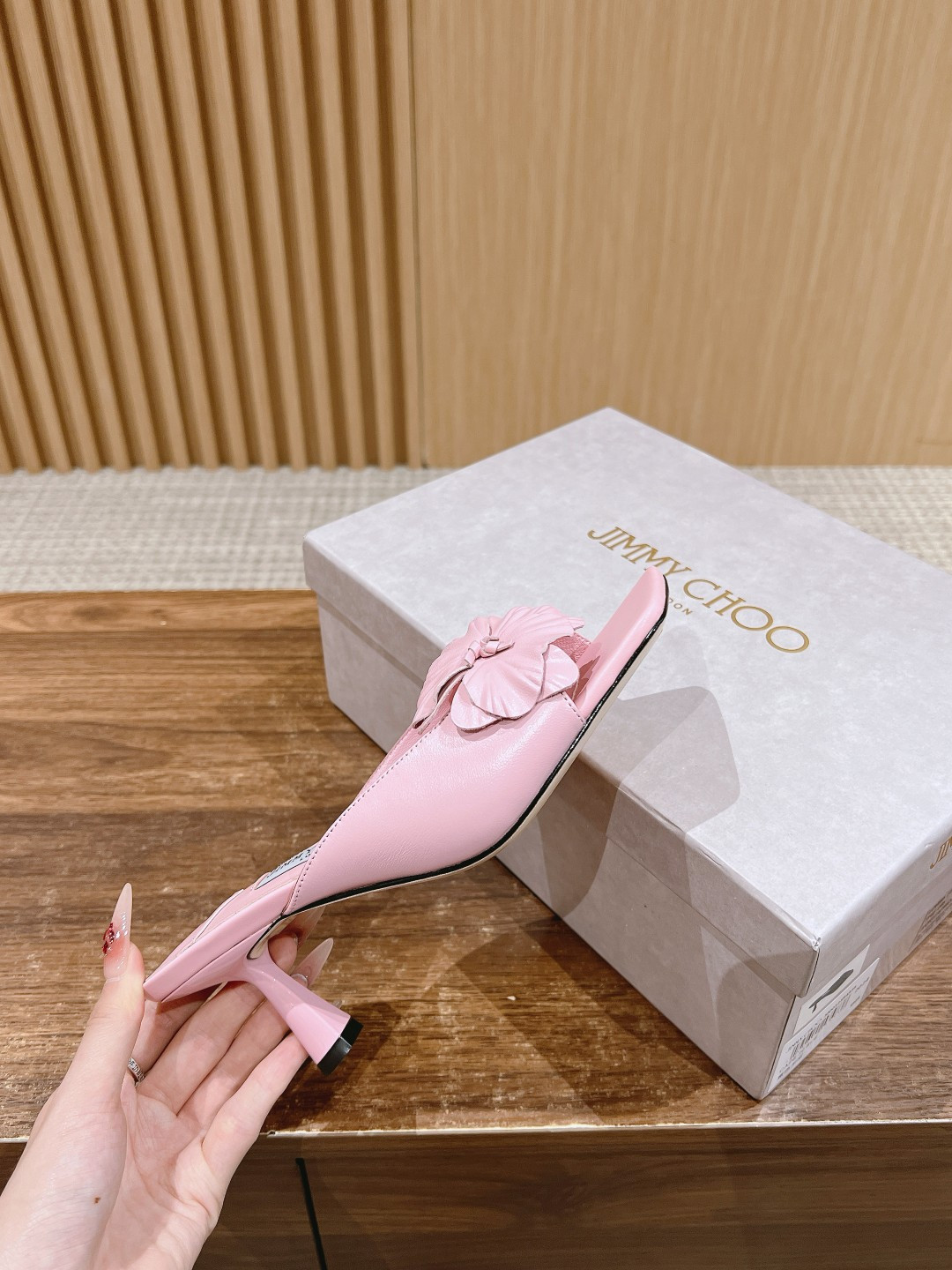 UA Jimmy Choo Slides 6.5cm