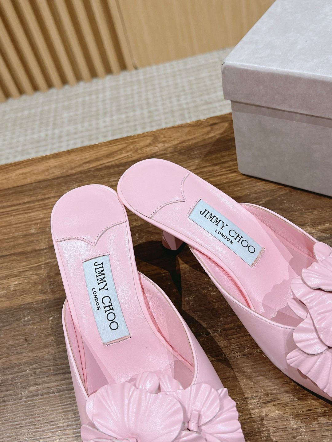 UA Jimmy Choo Slides 6.5cm