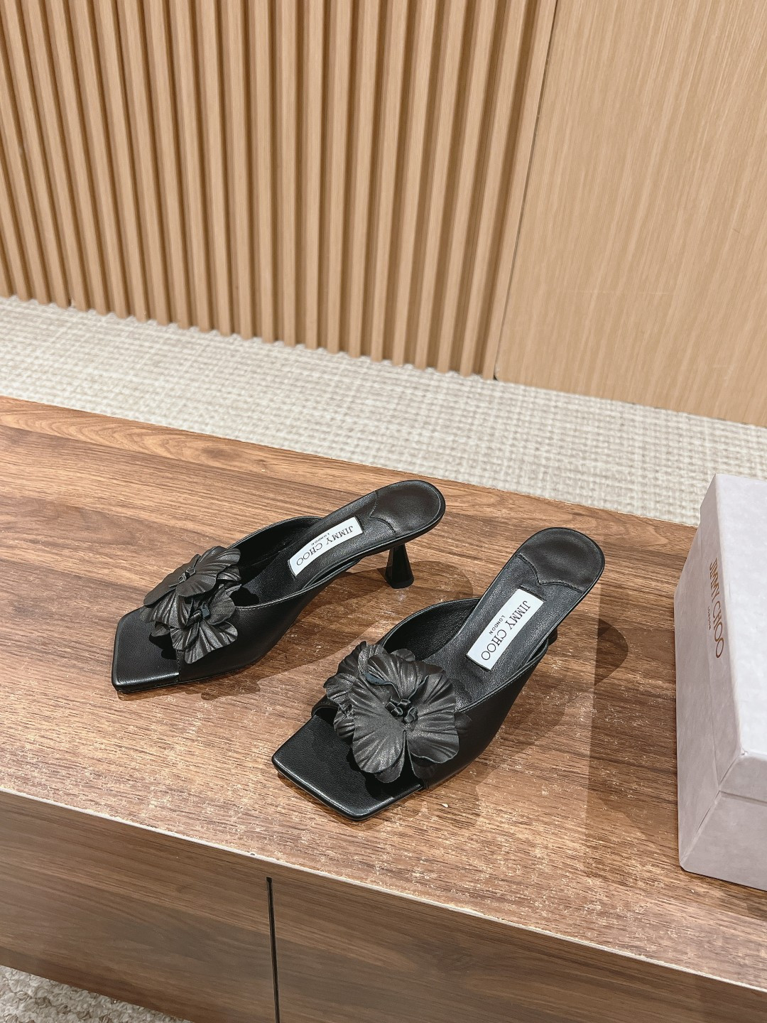 UA Jimmy Choo Slides 6.5cm