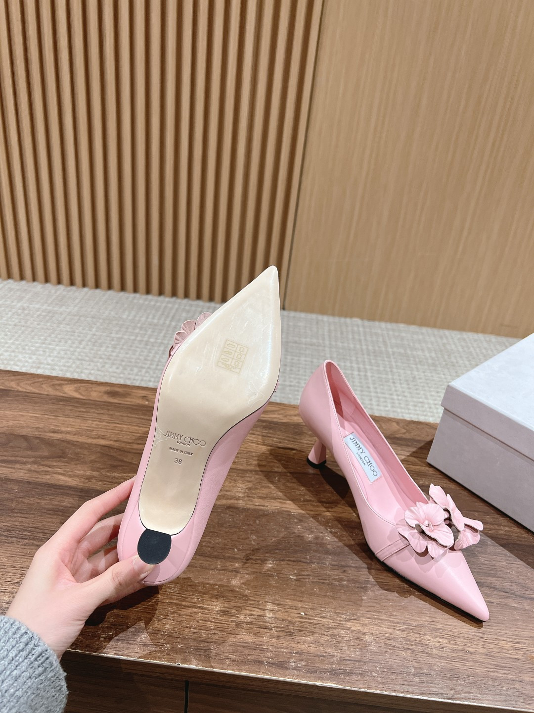 UA Jimmy Choo ROSALIA FLOWERS Pumps 6.5cm