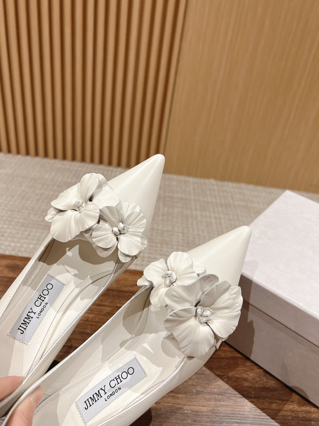 UA Jimmy Choo ROSALIA FLOWERS Pumps 6.5cm