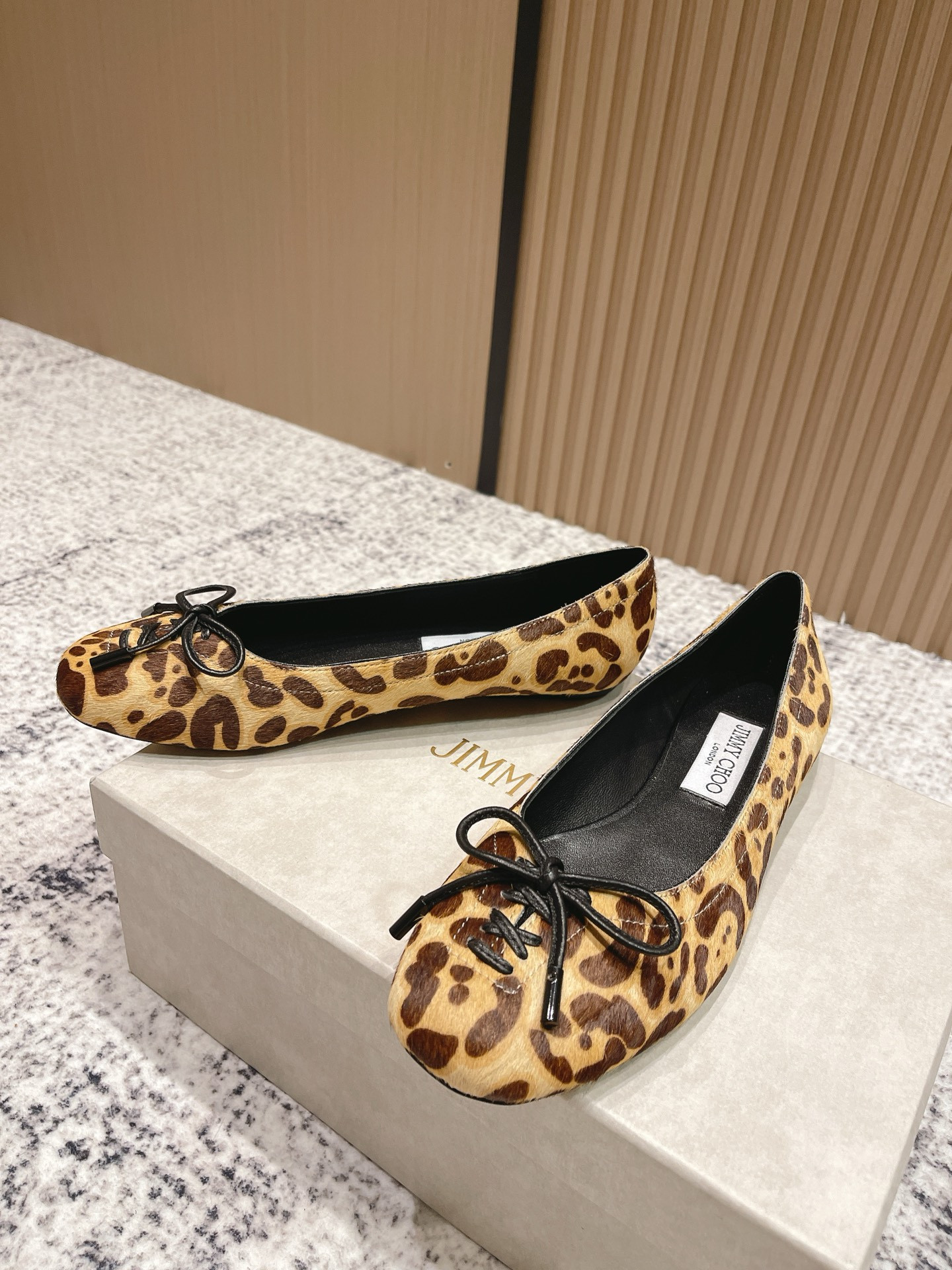 UA Jimmy Choo Scarlett Ballerina Flats