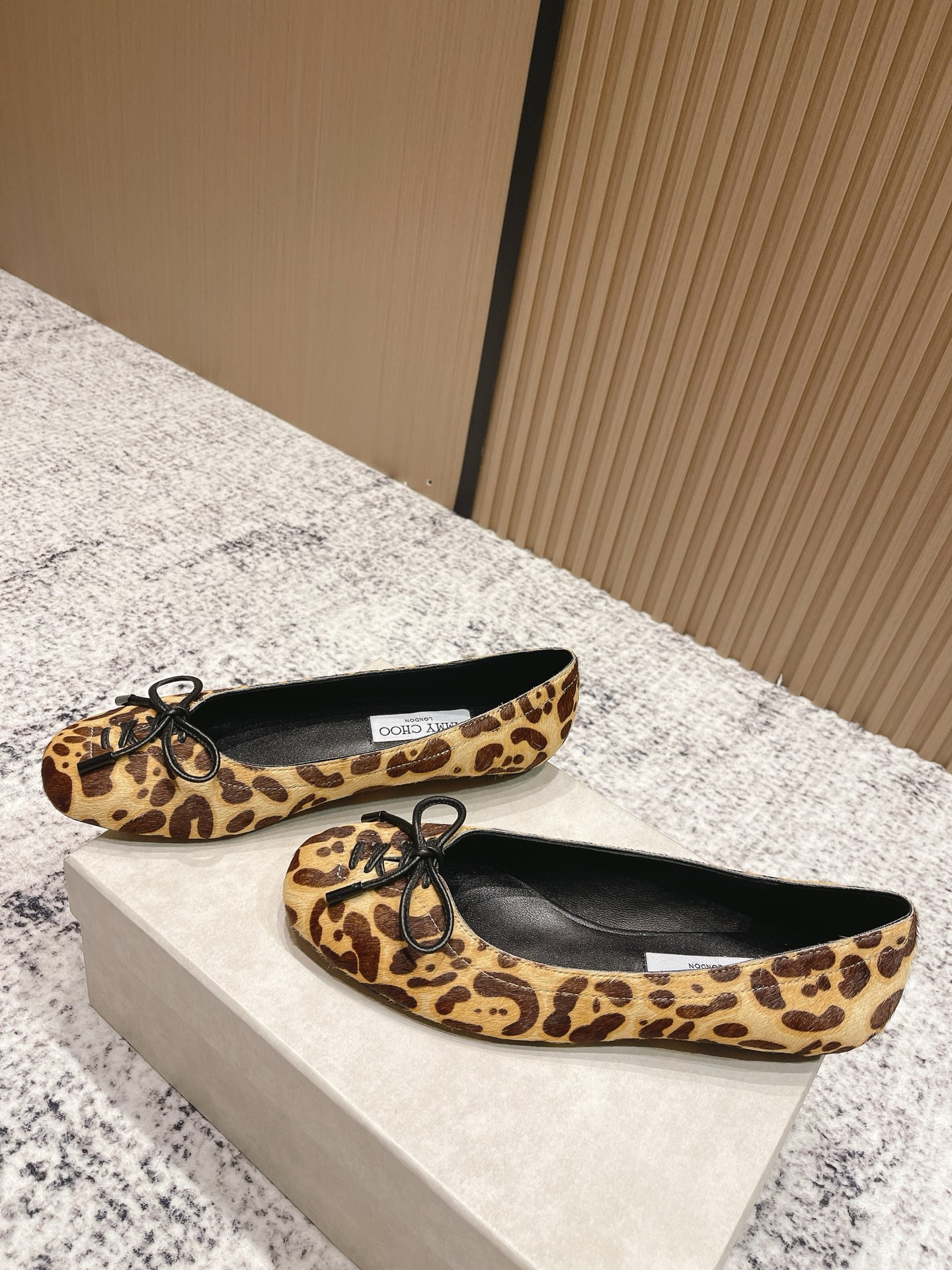 UA Jimmy Choo Scarlett Ballerina Flats