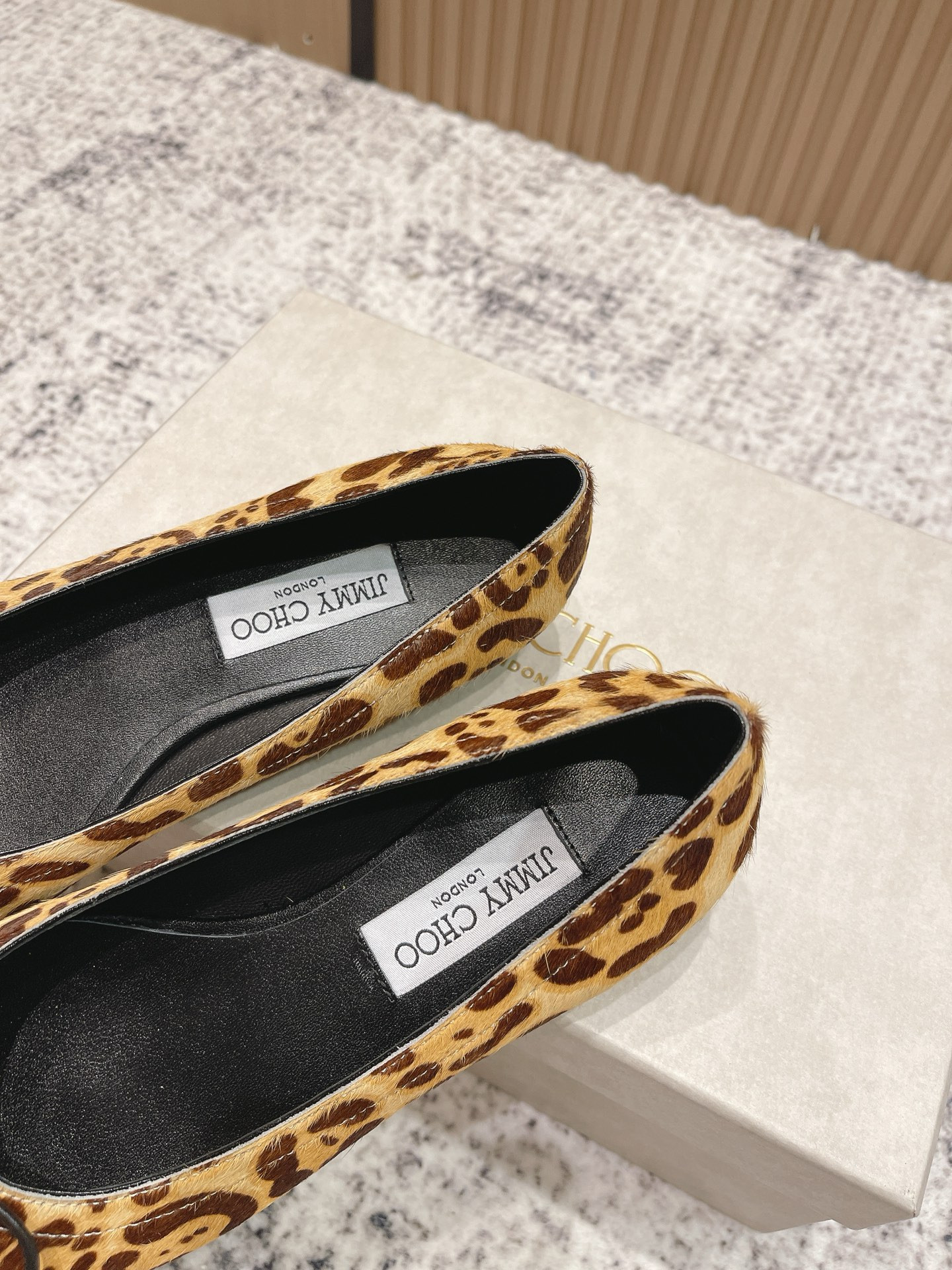 UA Jimmy Choo Scarlett Ballerina Flats