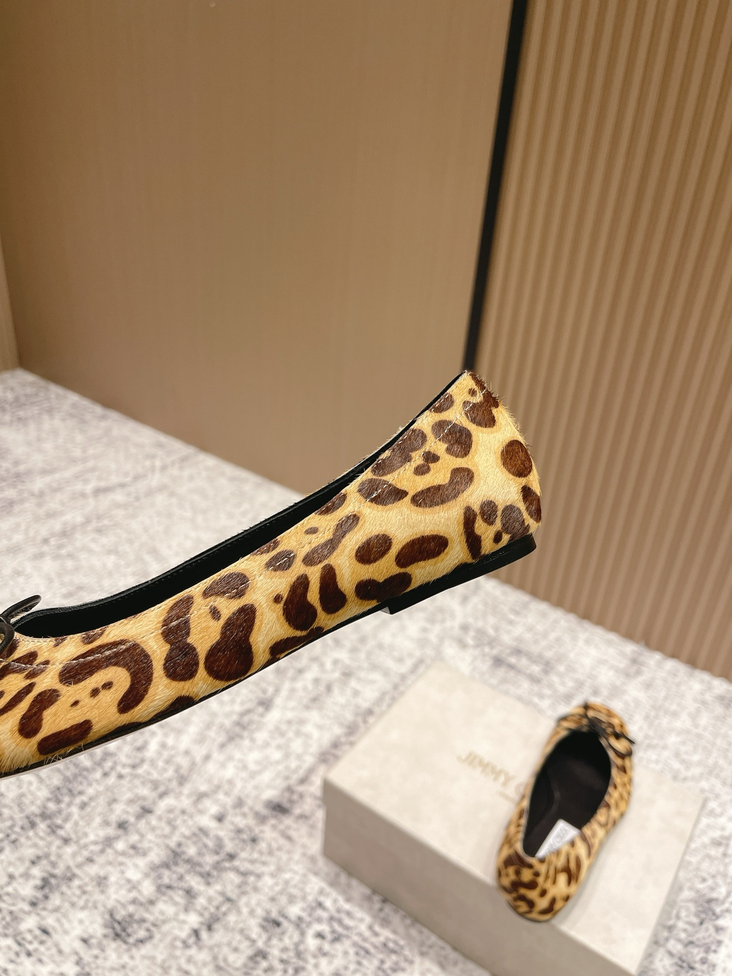 UA Jimmy Choo Scarlett Ballerina Flats