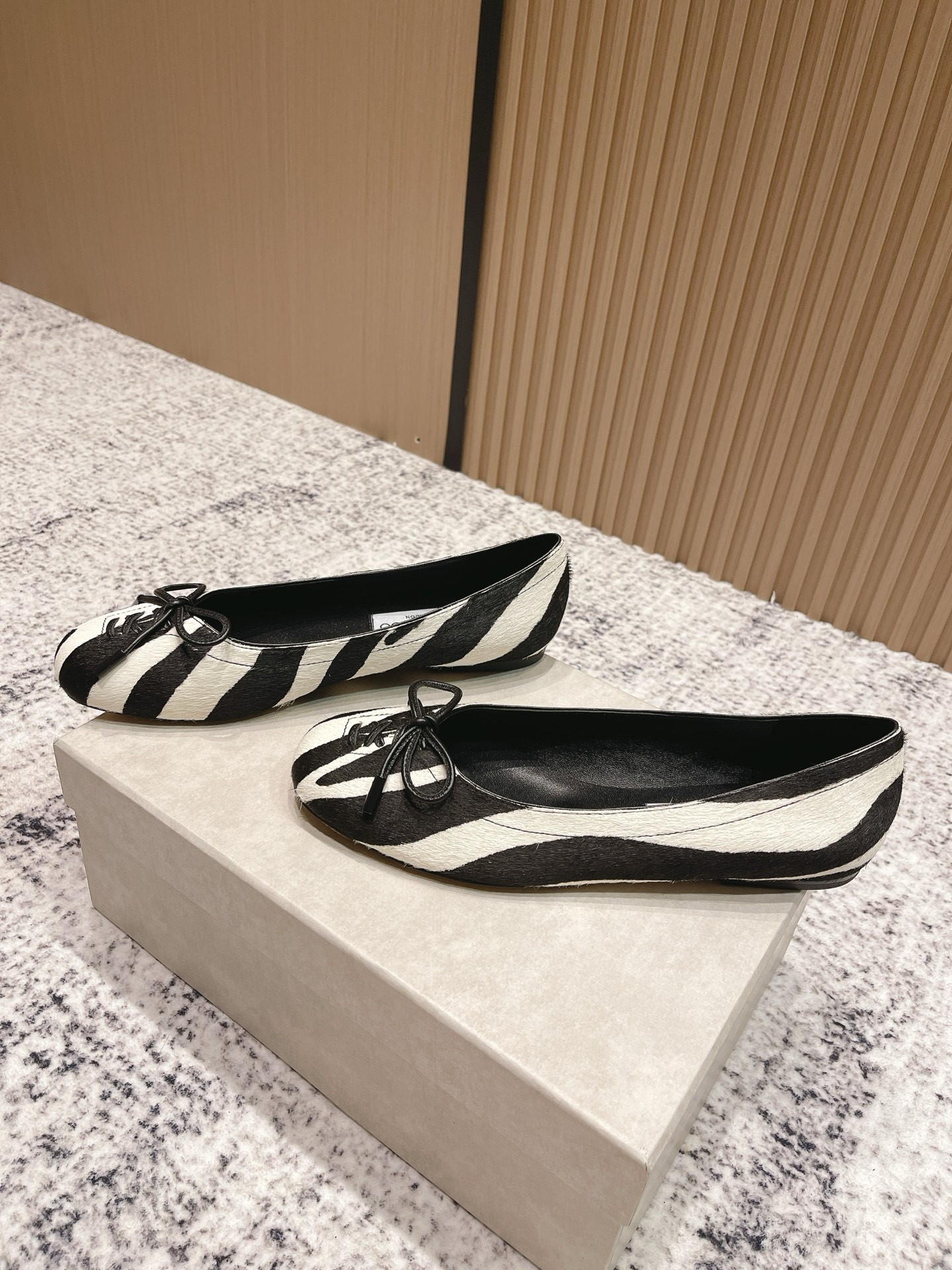 UA Jimmy Choo Scarlett Ballerina Flats