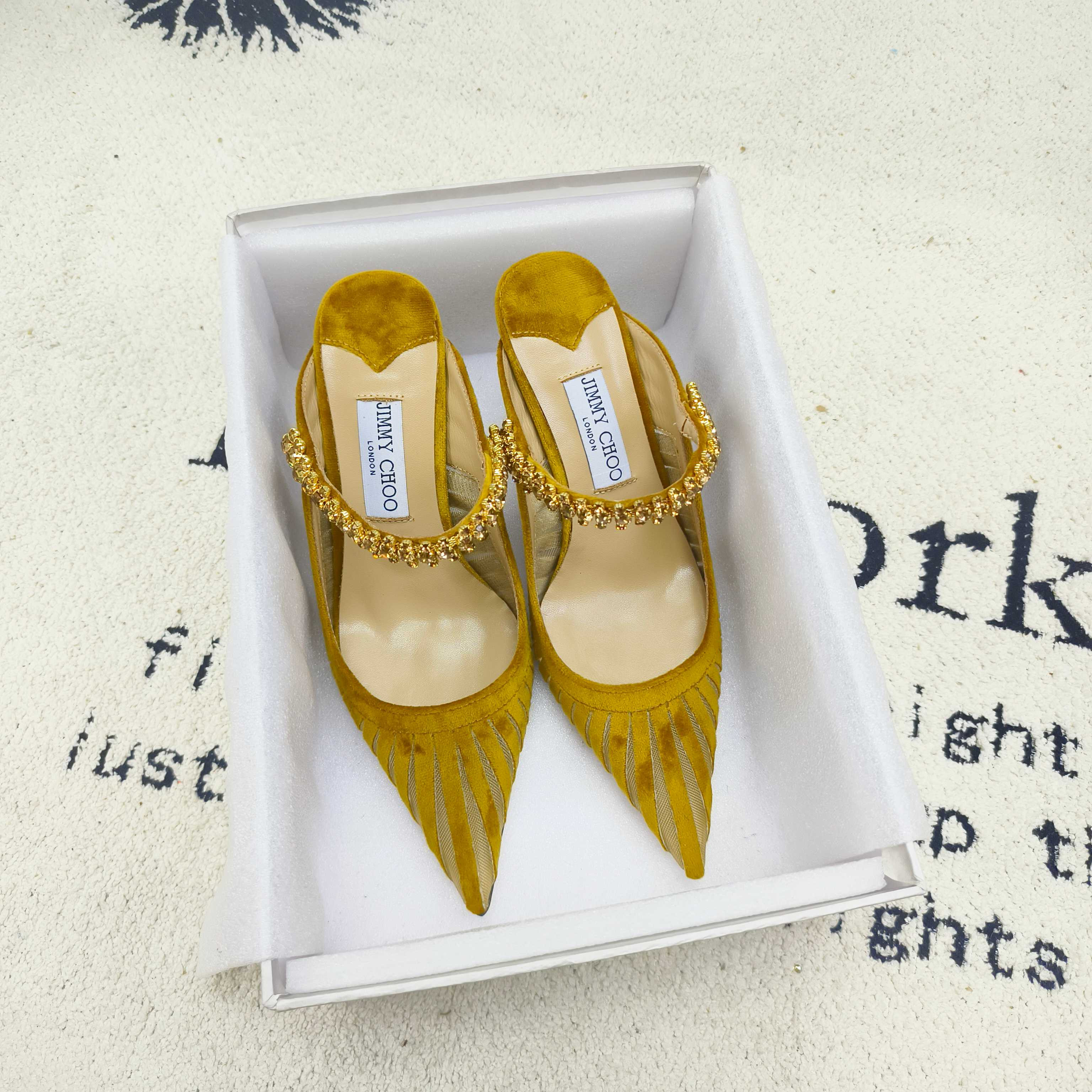 UA Jimmy Choo Bing Mules