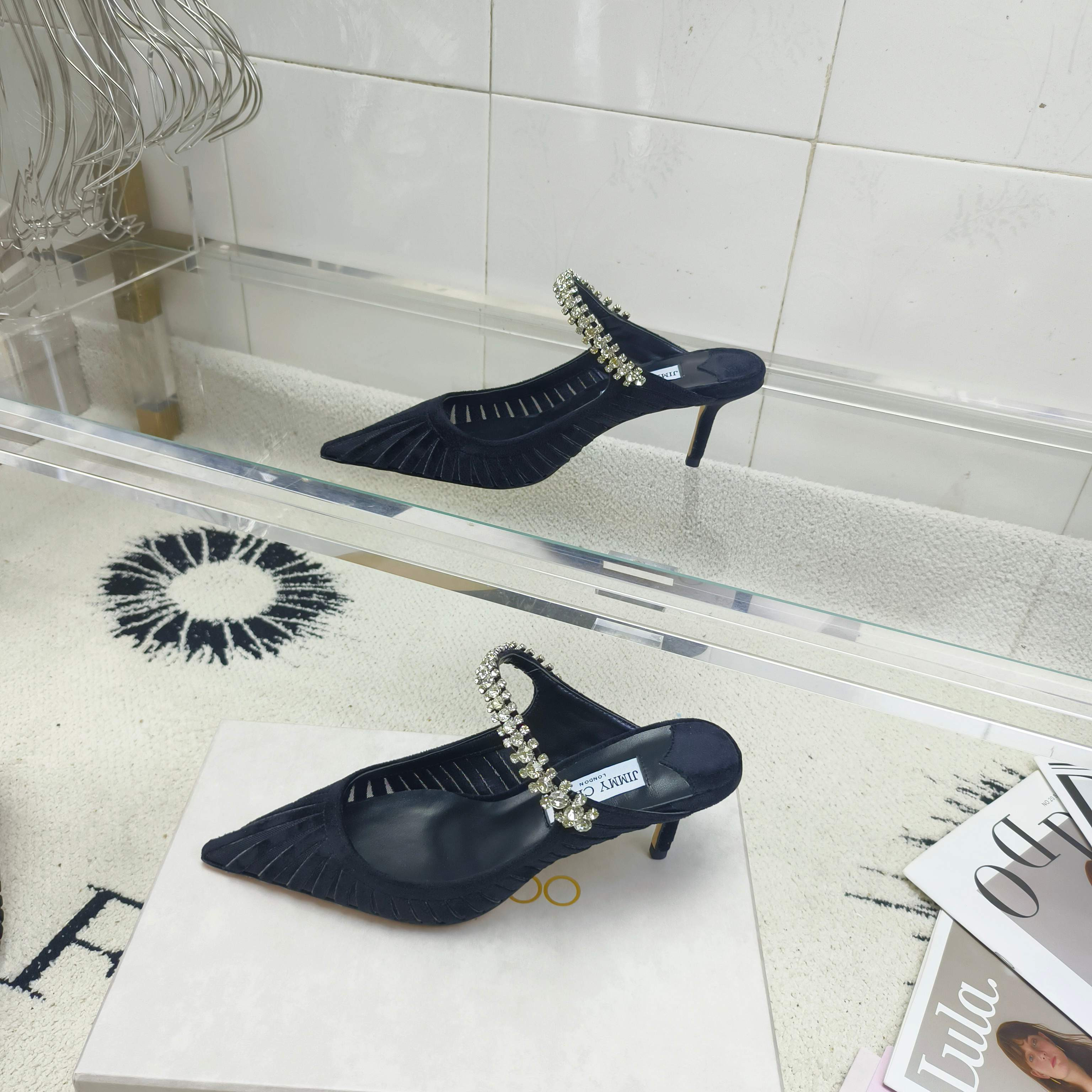 UA Jimmy Choo Bing Mules