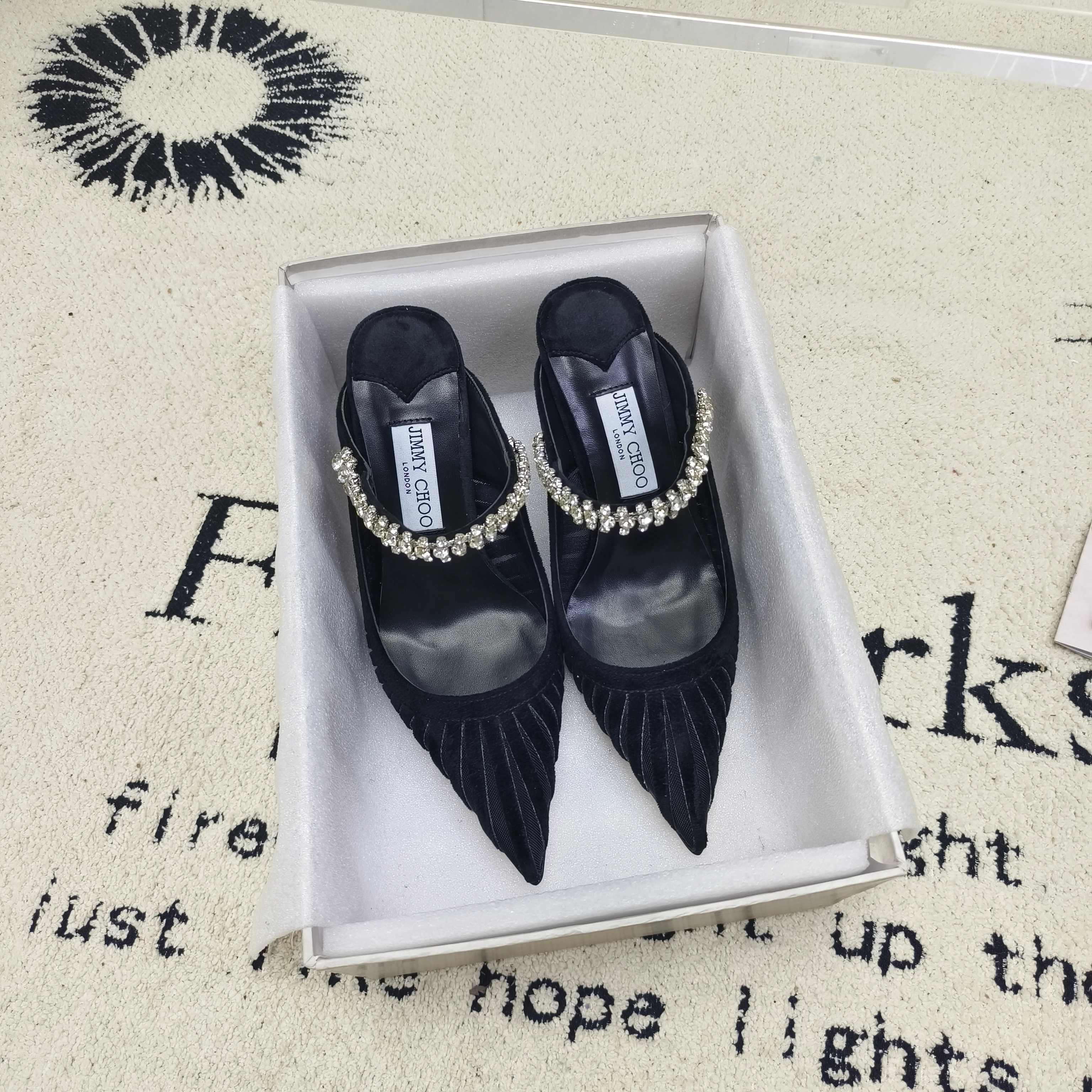 UA Jimmy Choo Bing Mules