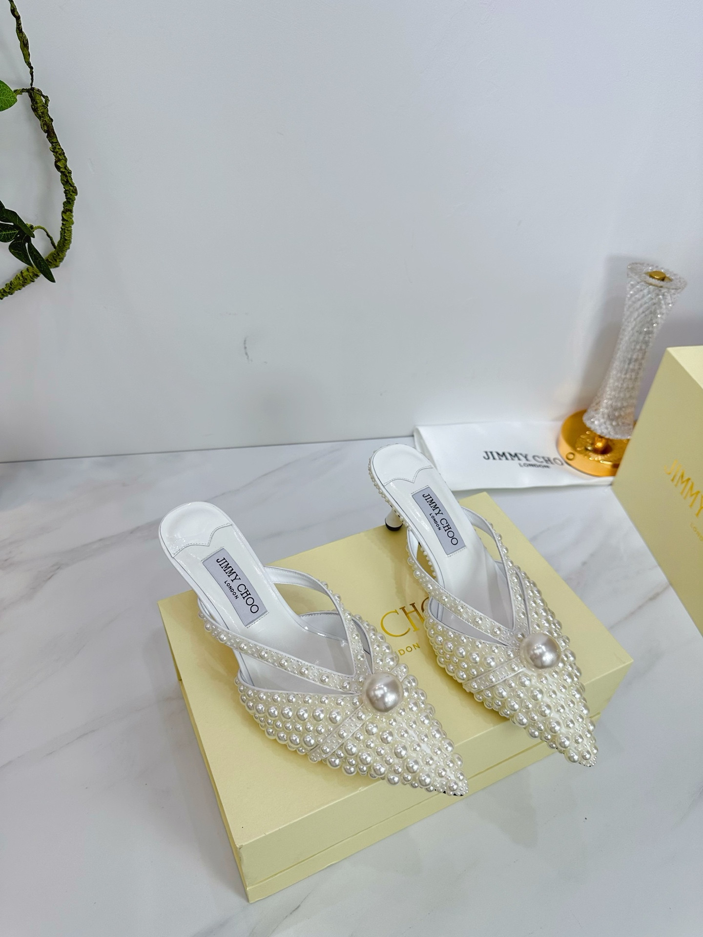 UA Jimmy Choo Sana Mule 6.5cm