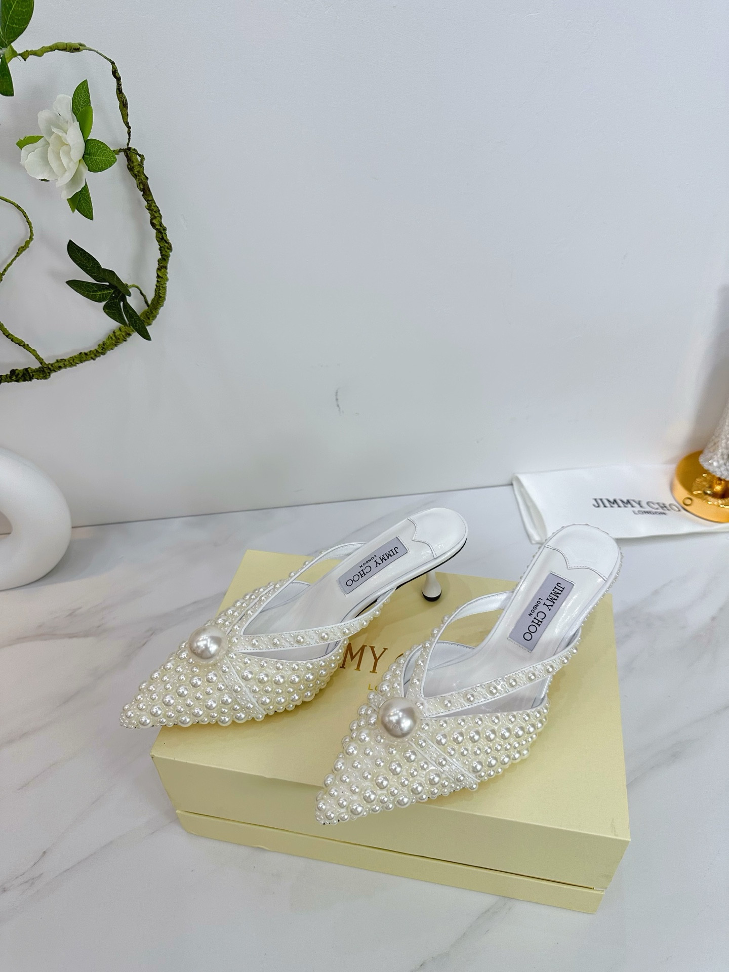 UA Jimmy Choo Sana Mule 6.5cm