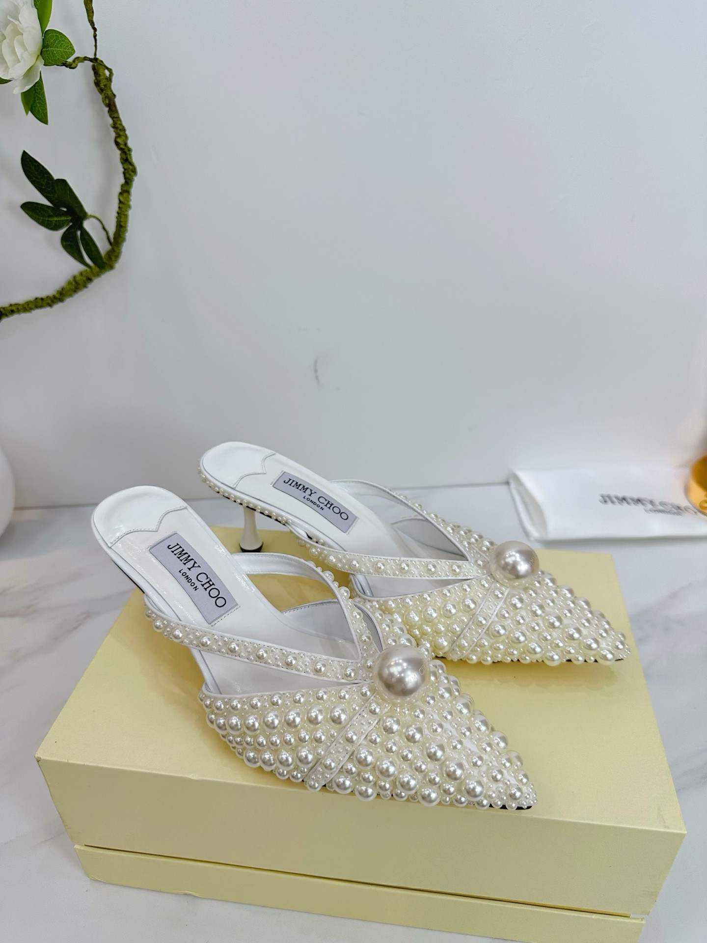 UA Jimmy Choo Sana Mule 6.5cm