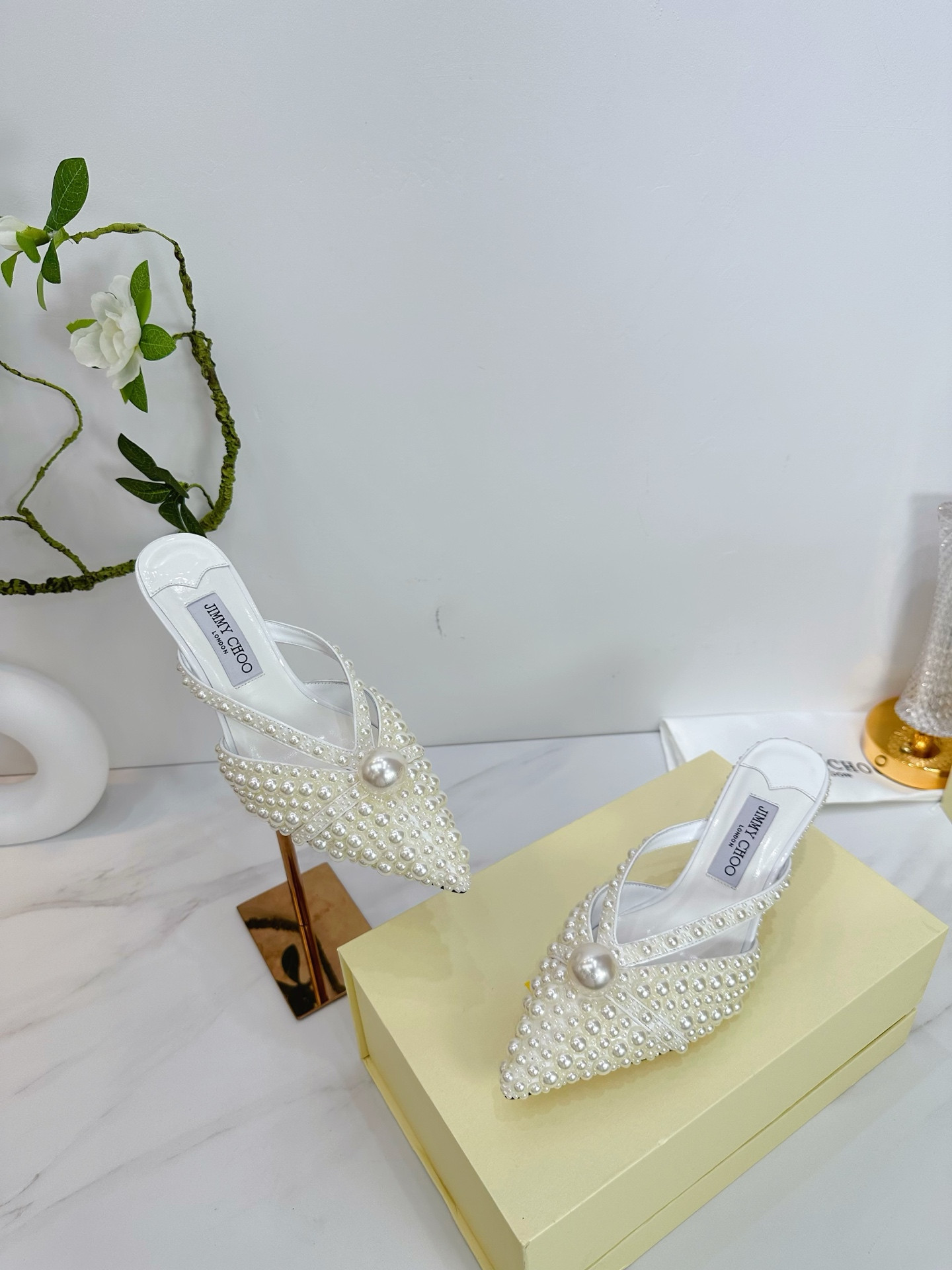 UA Jimmy Choo Sana Mule 6.5cm