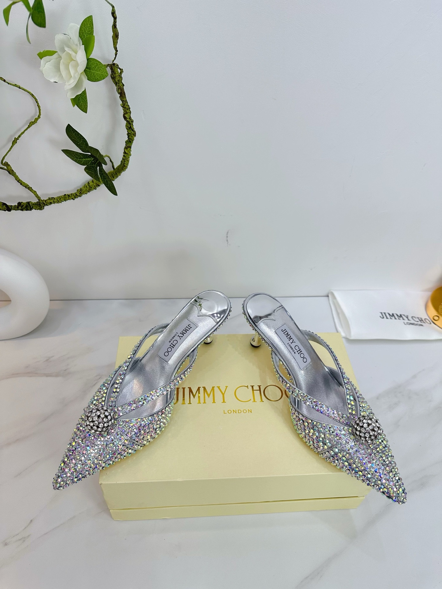 UA Jimmy Choo Sana Mule 6.5cm