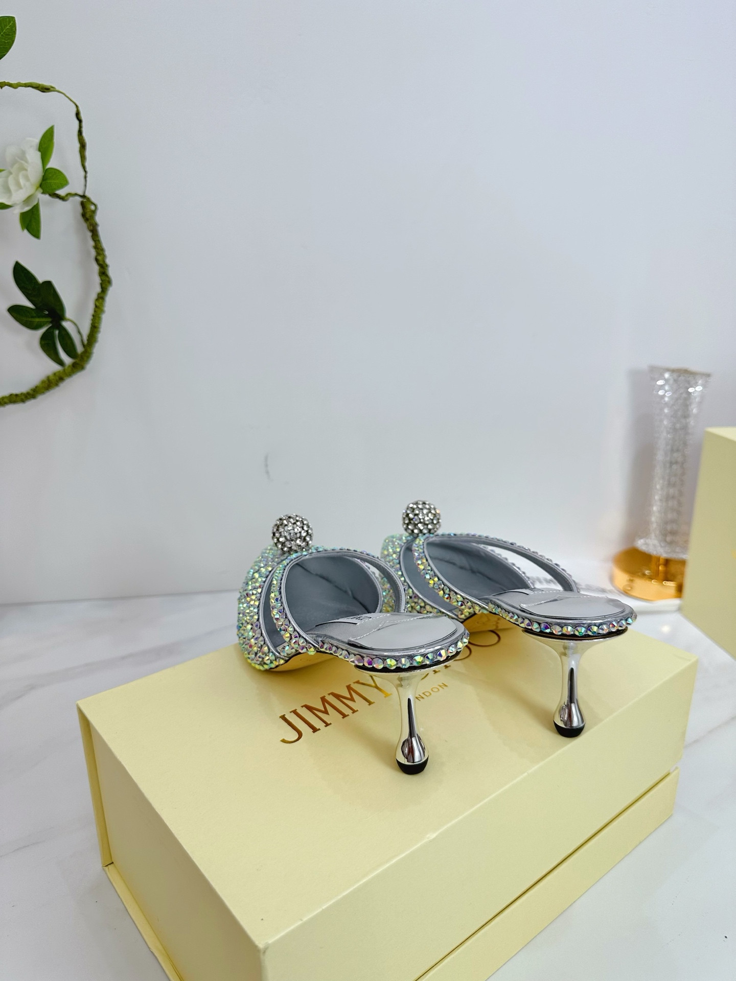 UA Jimmy Choo Sana Mule 6.5cm