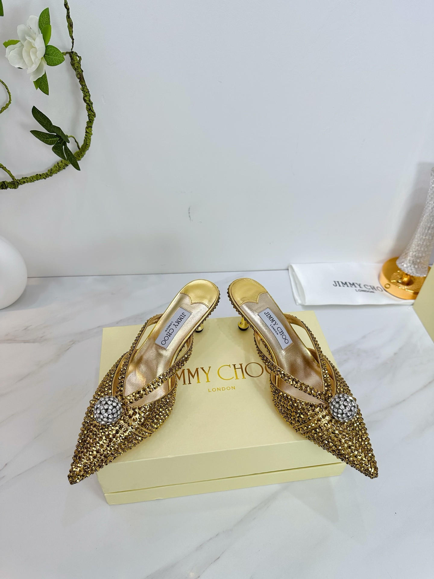 UA Jimmy Choo Sana Mule 6.5cm