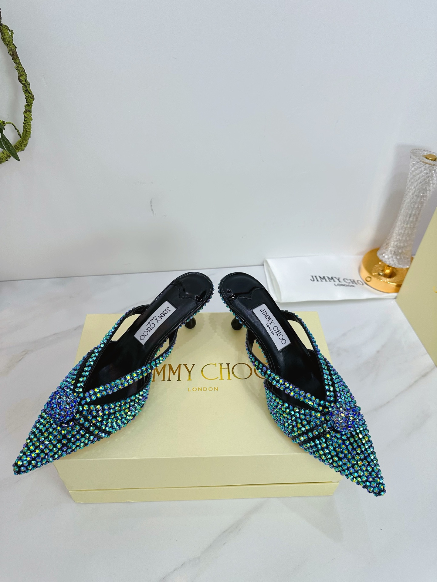 UA Jimmy Choo Sana Mule 6.5cm