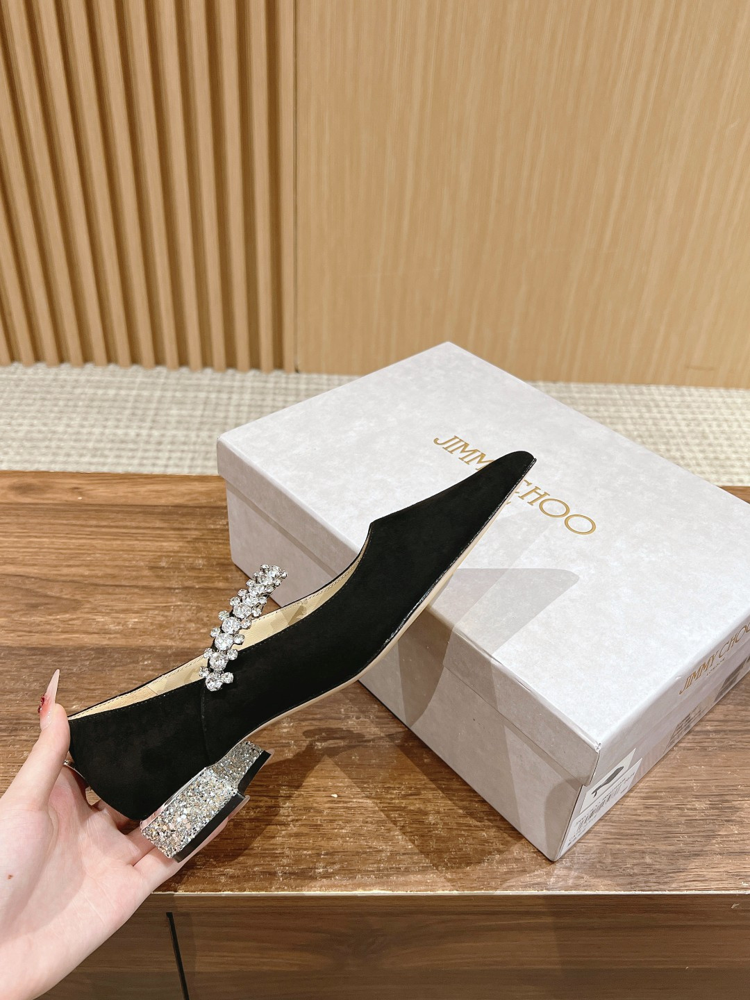 UA Jimmy Choo Bing Pumps