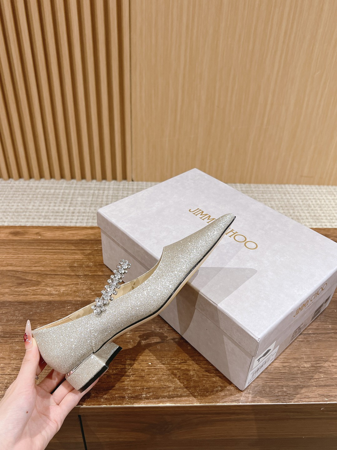 UA Jimmy Choo Bing Pumps