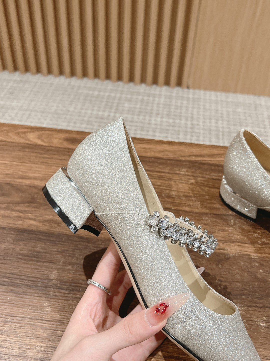 UA Jimmy Choo Bing Pumps