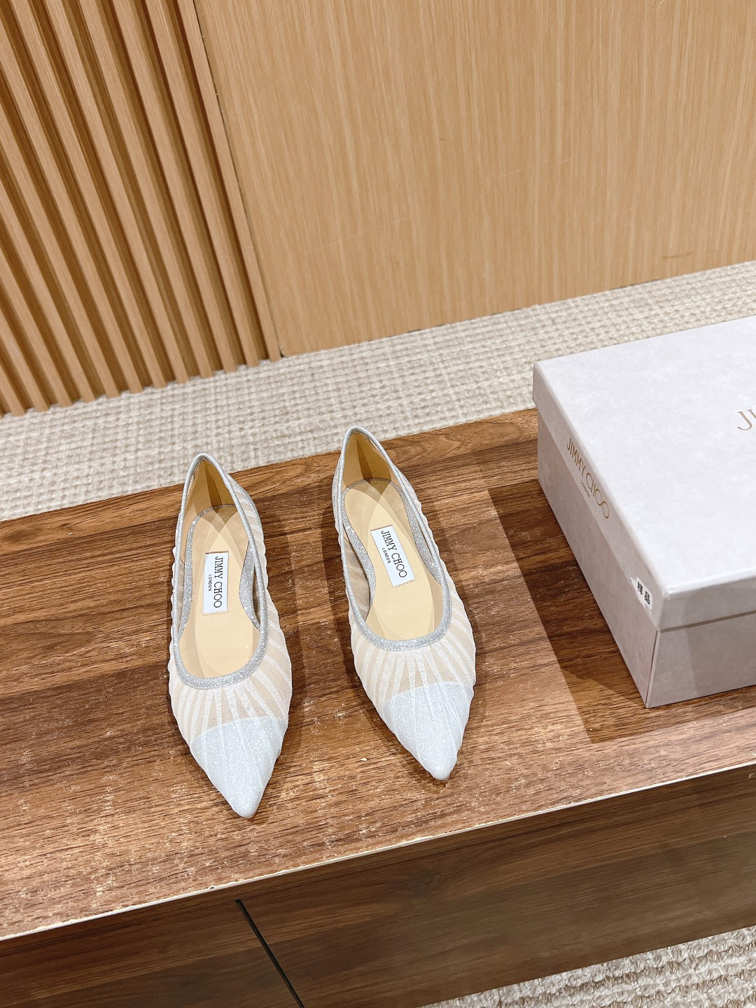 UA Jimmy Choo Flat Shoes