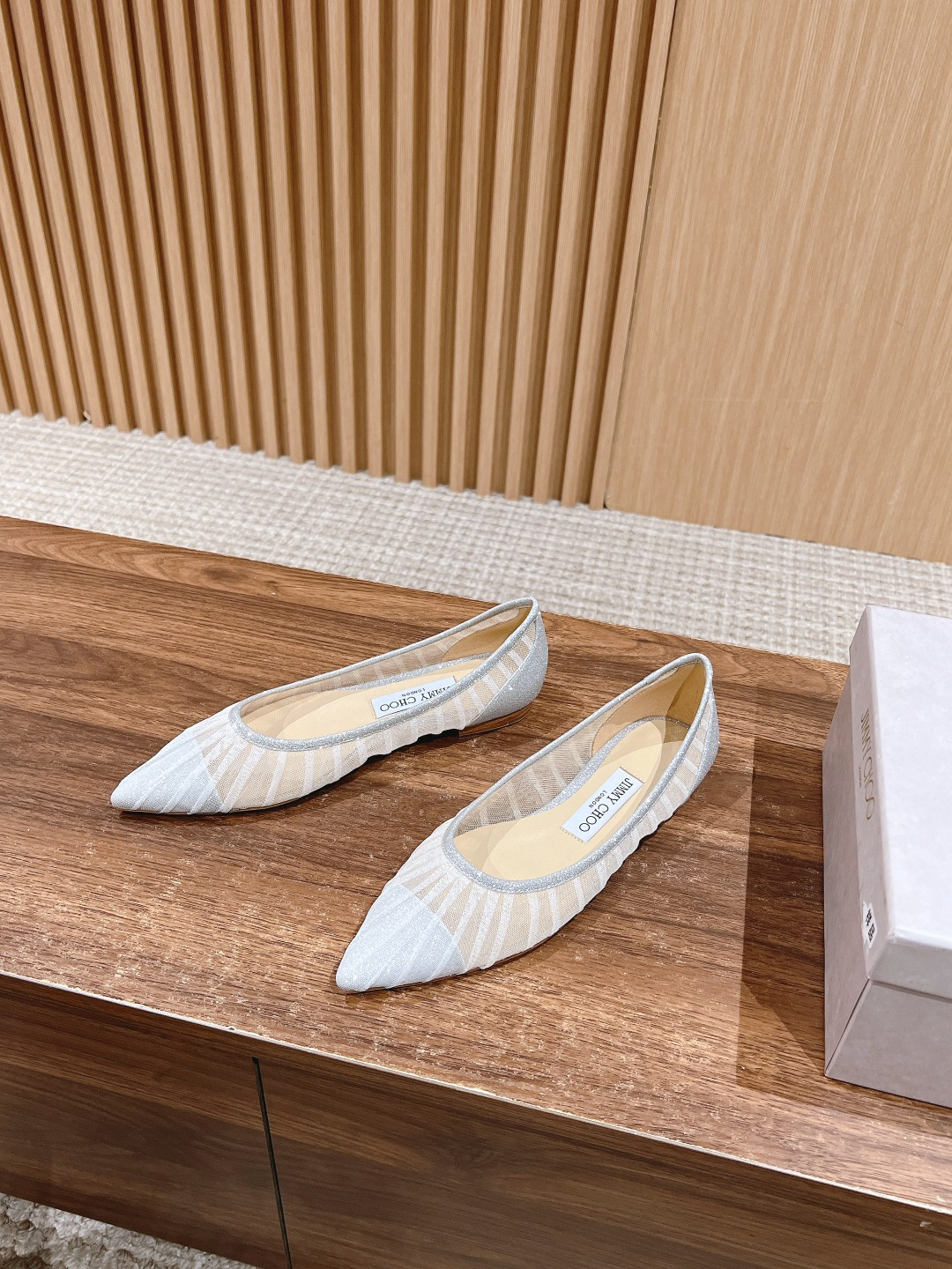 UA Jimmy Choo Flat Shoes