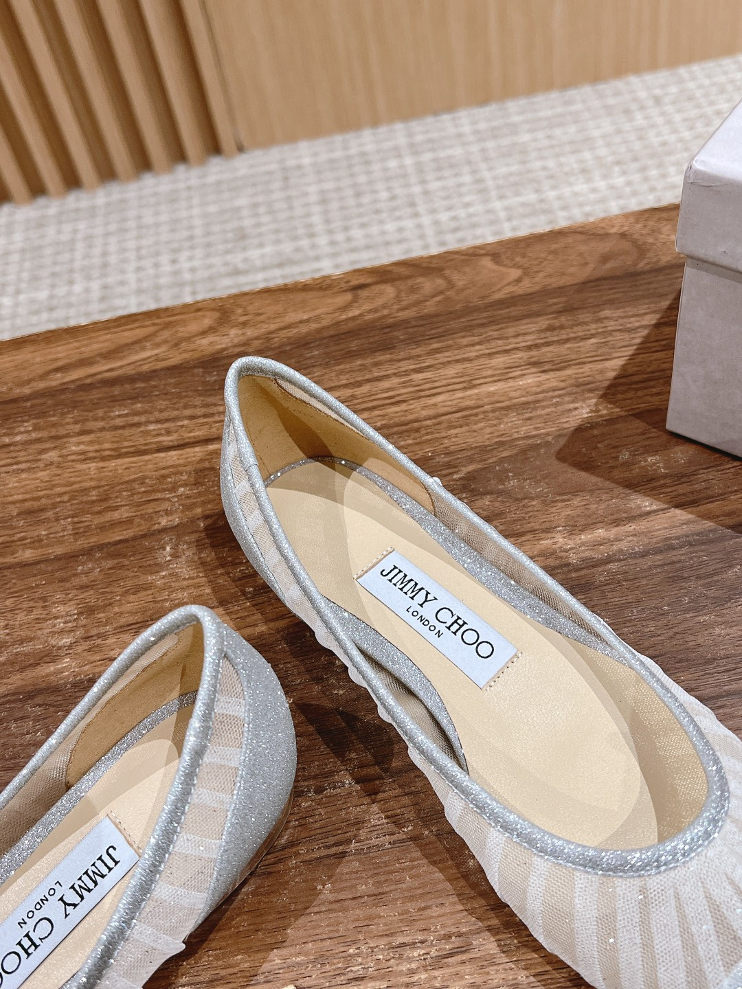 UA Jimmy Choo Flat Shoes