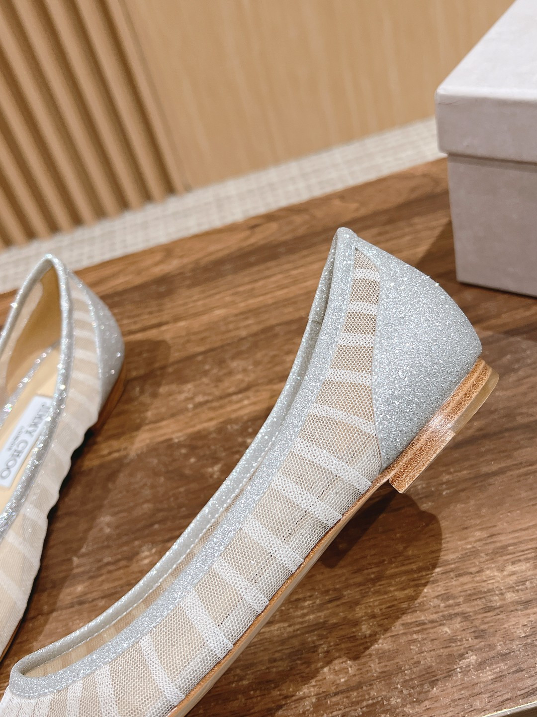 UA Jimmy Choo Flat Shoes