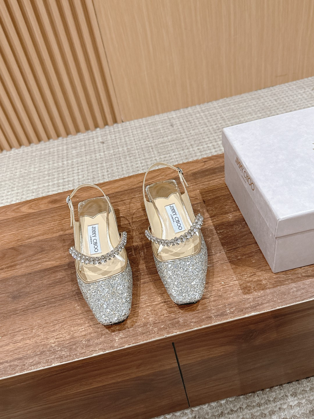 UA Jimmy Choo Belinda SlingBacks 3.5cm