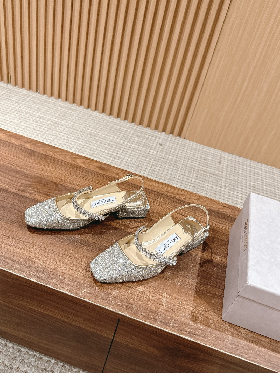 UA Jimmy Choo Belinda SlingBacks 3.5cm