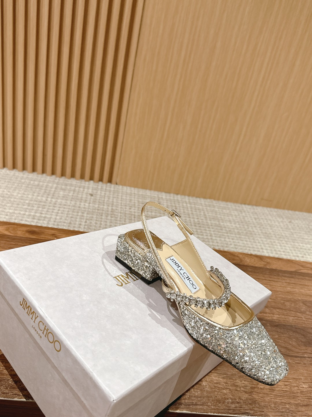 UA Jimmy Choo Belinda SlingBacks 3.5cm
