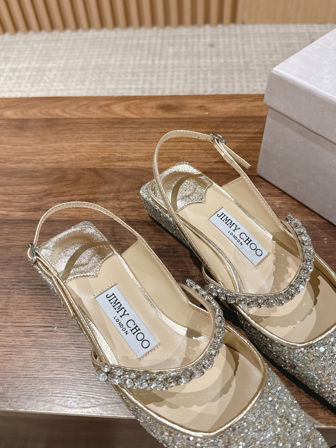 UA Jimmy Choo Belinda SlingBacks 3.5cm