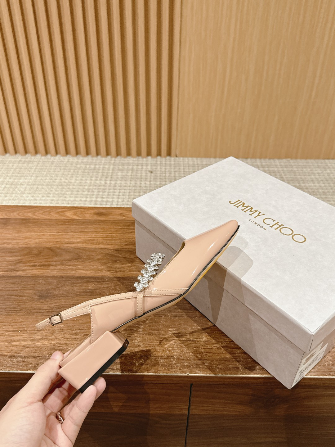 UA Jimmy Choo Belinda SlingBacks 3.5cm