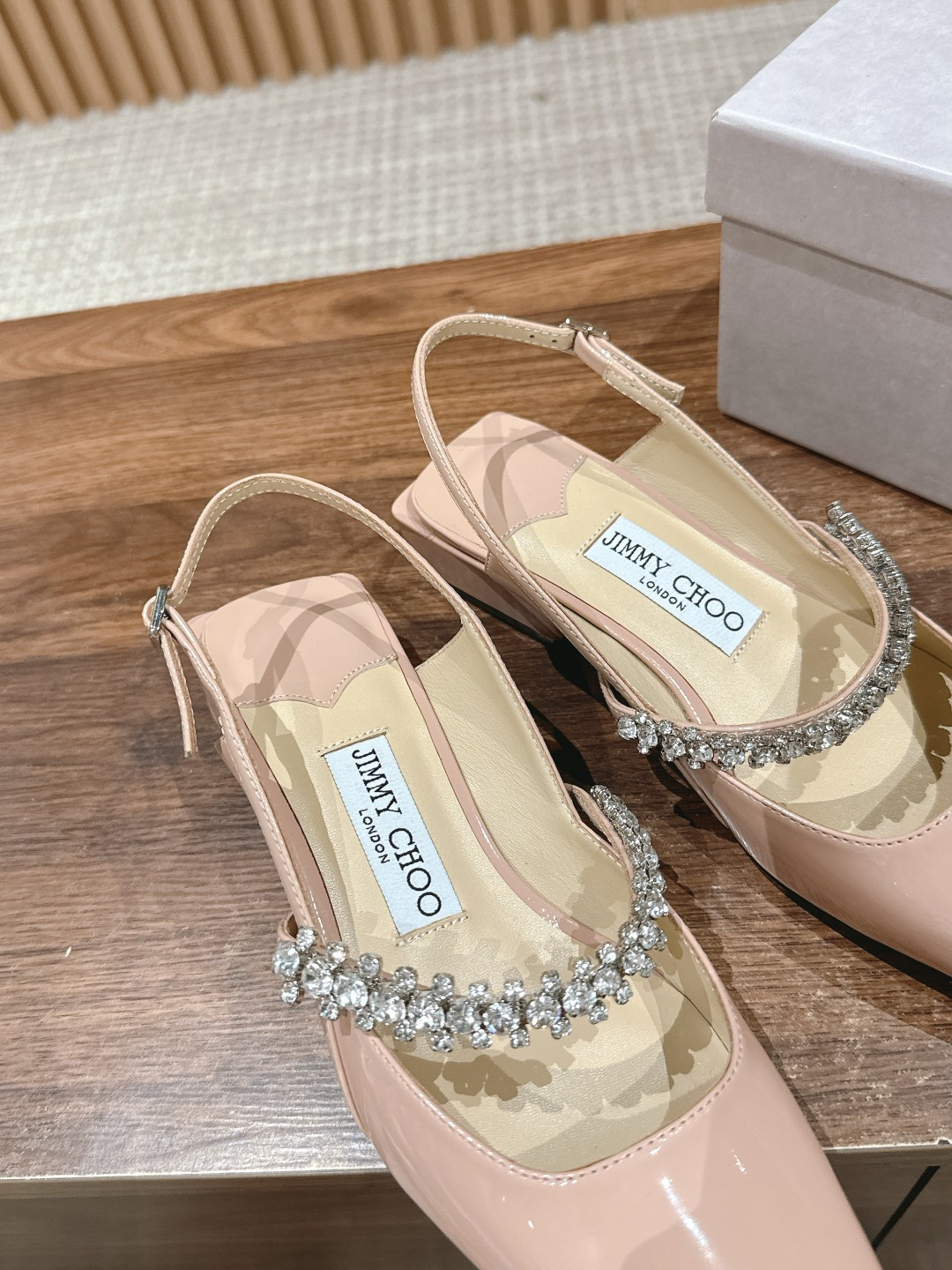 UA Jimmy Choo Belinda SlingBacks 3.5cm