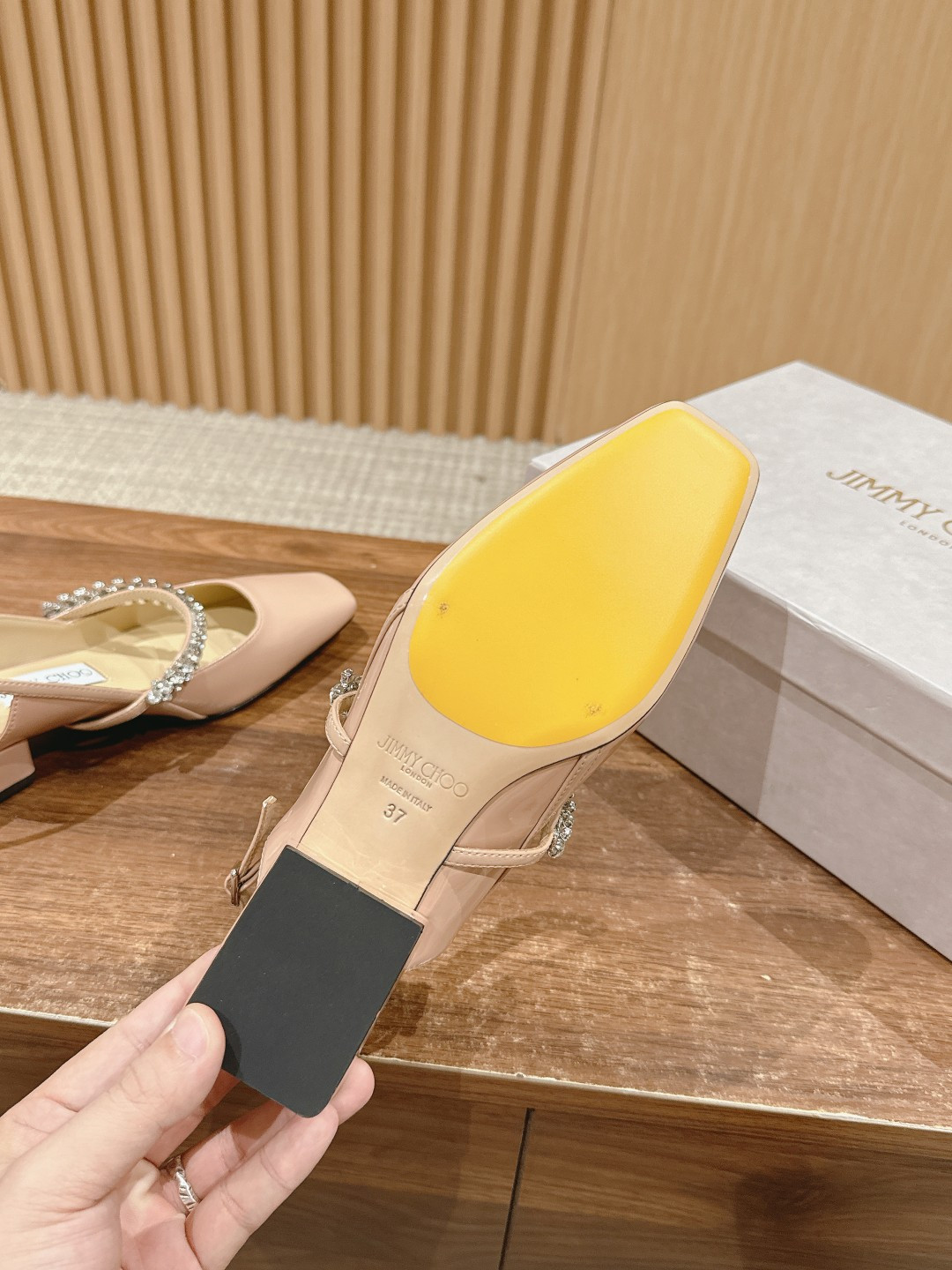 UA Jimmy Choo Belinda SlingBacks 3.5cm