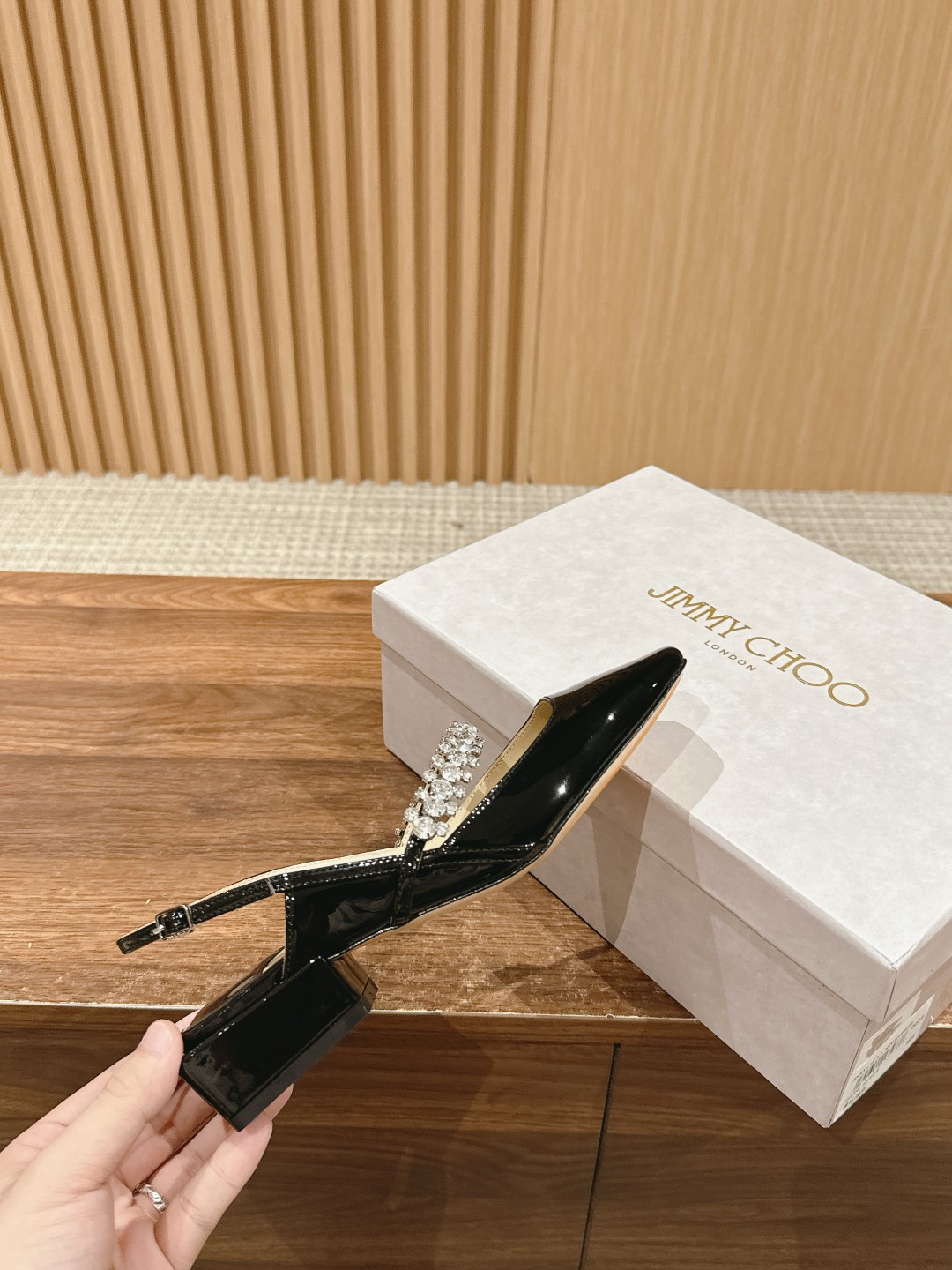 UA Jimmy Choo Belinda SlingBacks 3.5cm