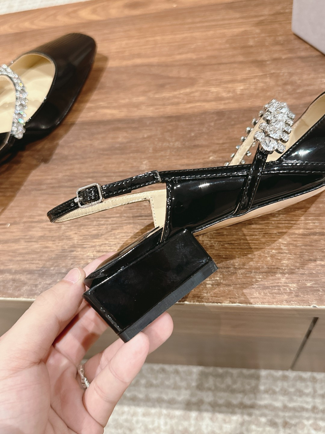 UA Jimmy Choo Belinda SlingBacks 3.5cm