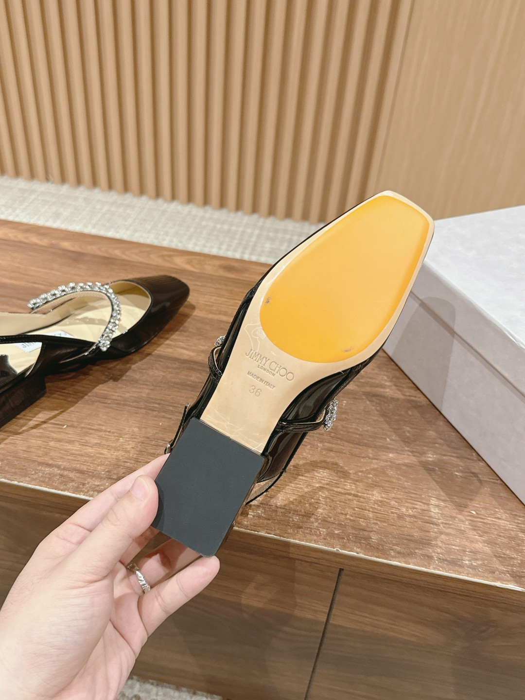 UA Jimmy Choo Belinda SlingBacks 3.5cm