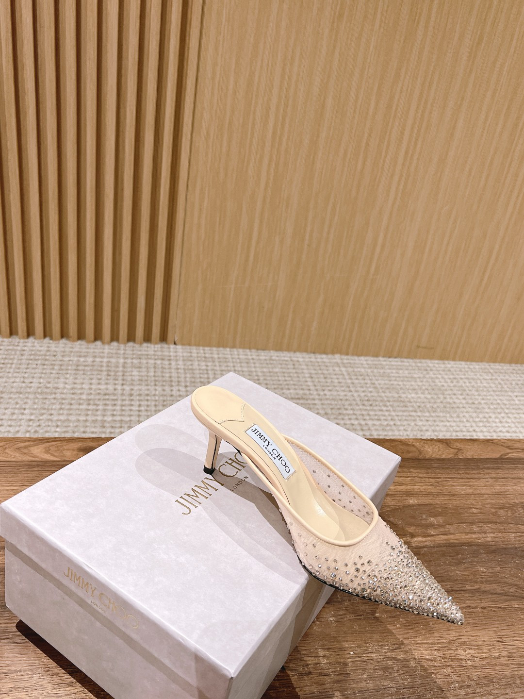 UA Jimmy Choo Vivi Mules 6.5cm