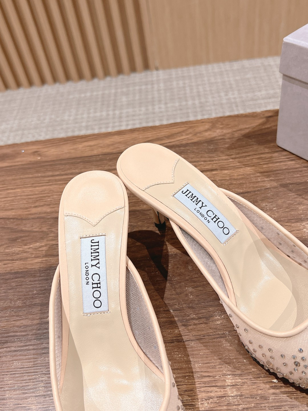 UA Jimmy Choo Vivi Mules 6.5cm