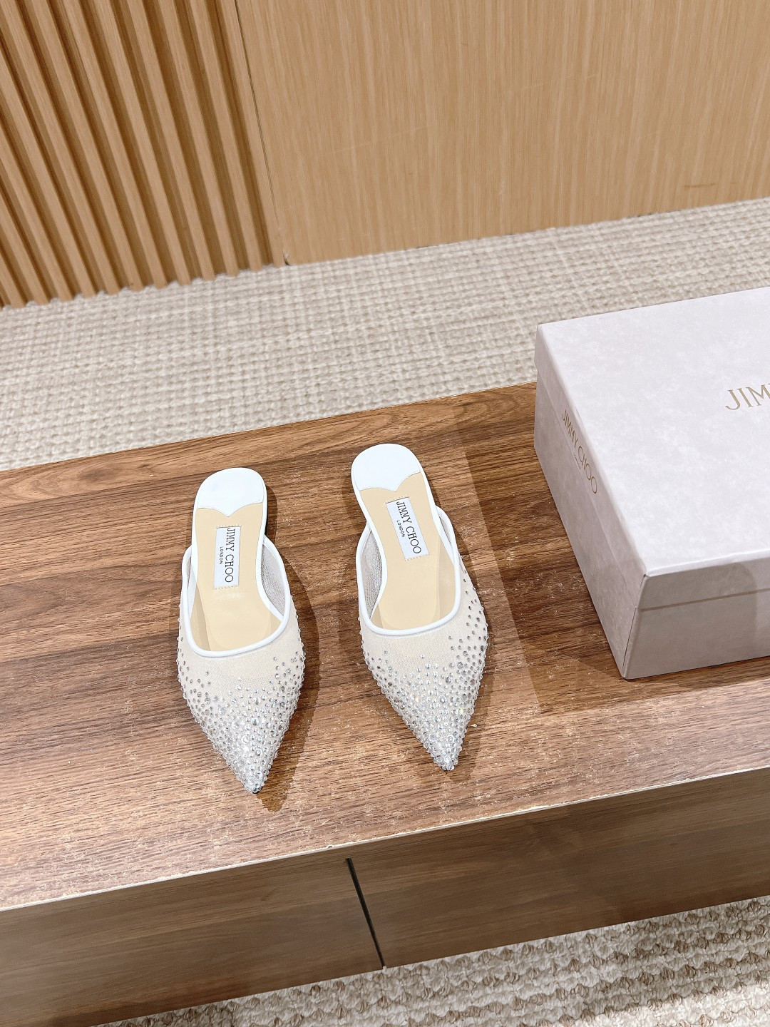 UA Jimmy Choo Vivi Mules