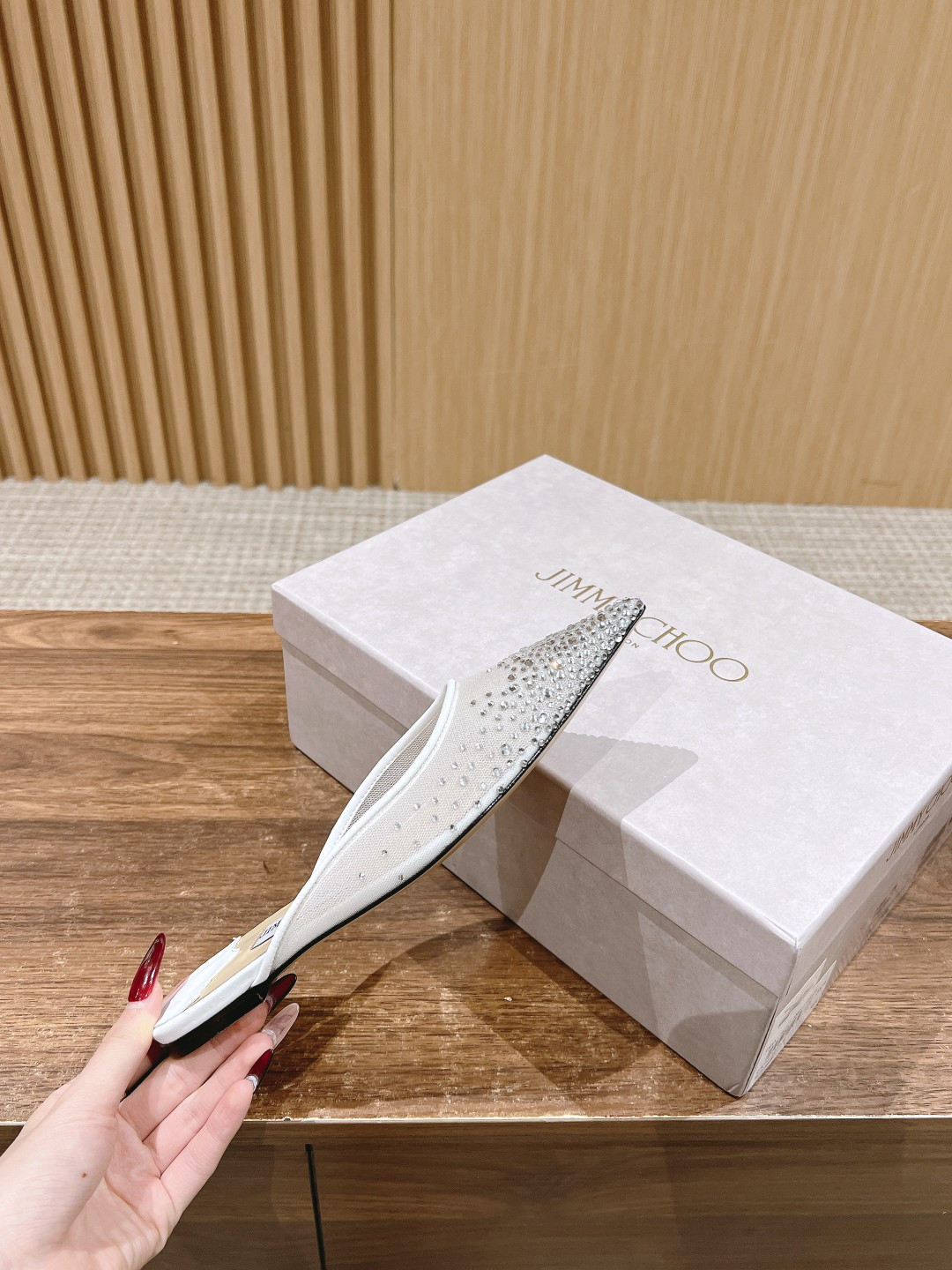 UA Jimmy Choo Vivi Mules