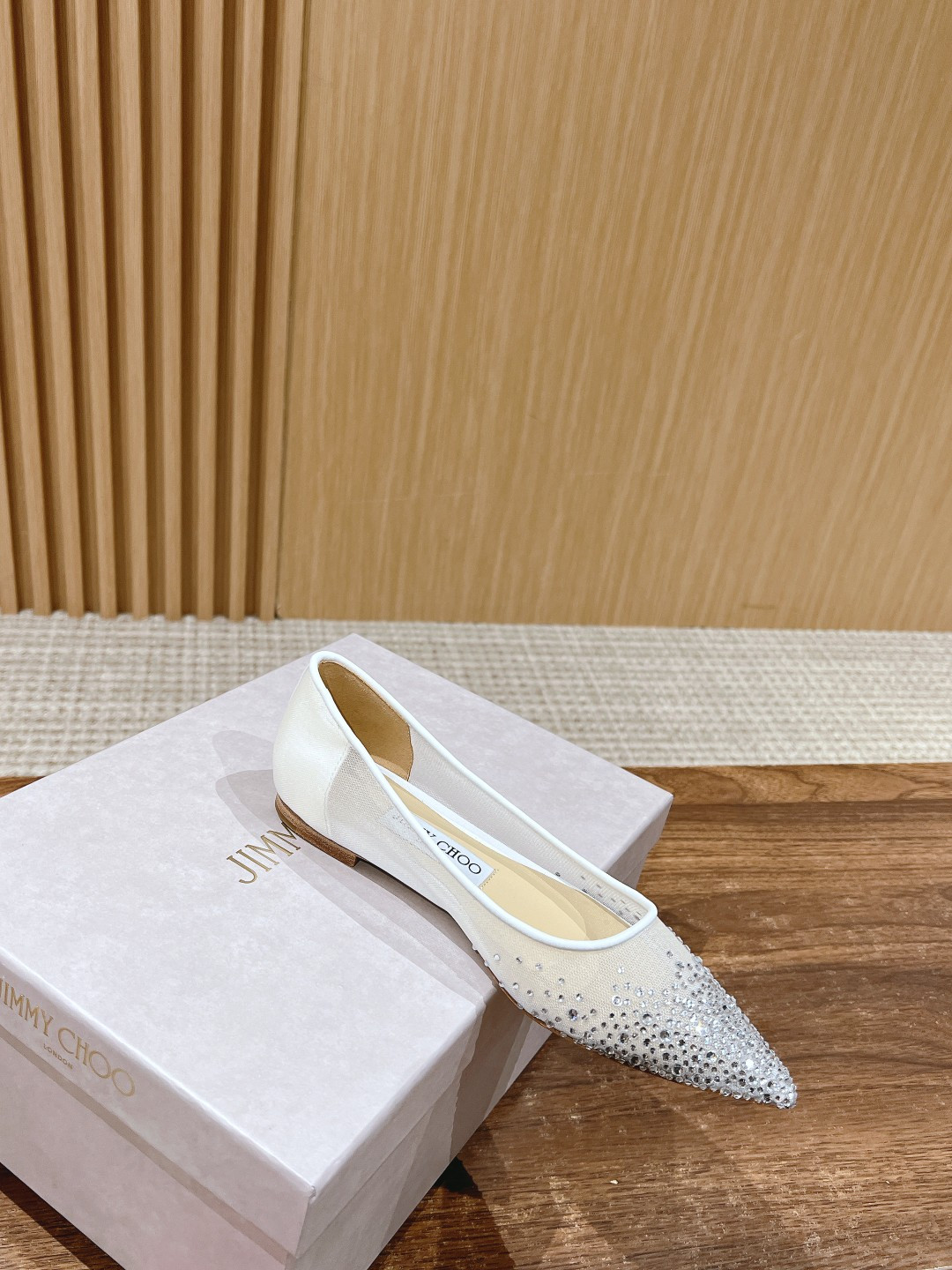UA Jimmy Choo Flat Shoes