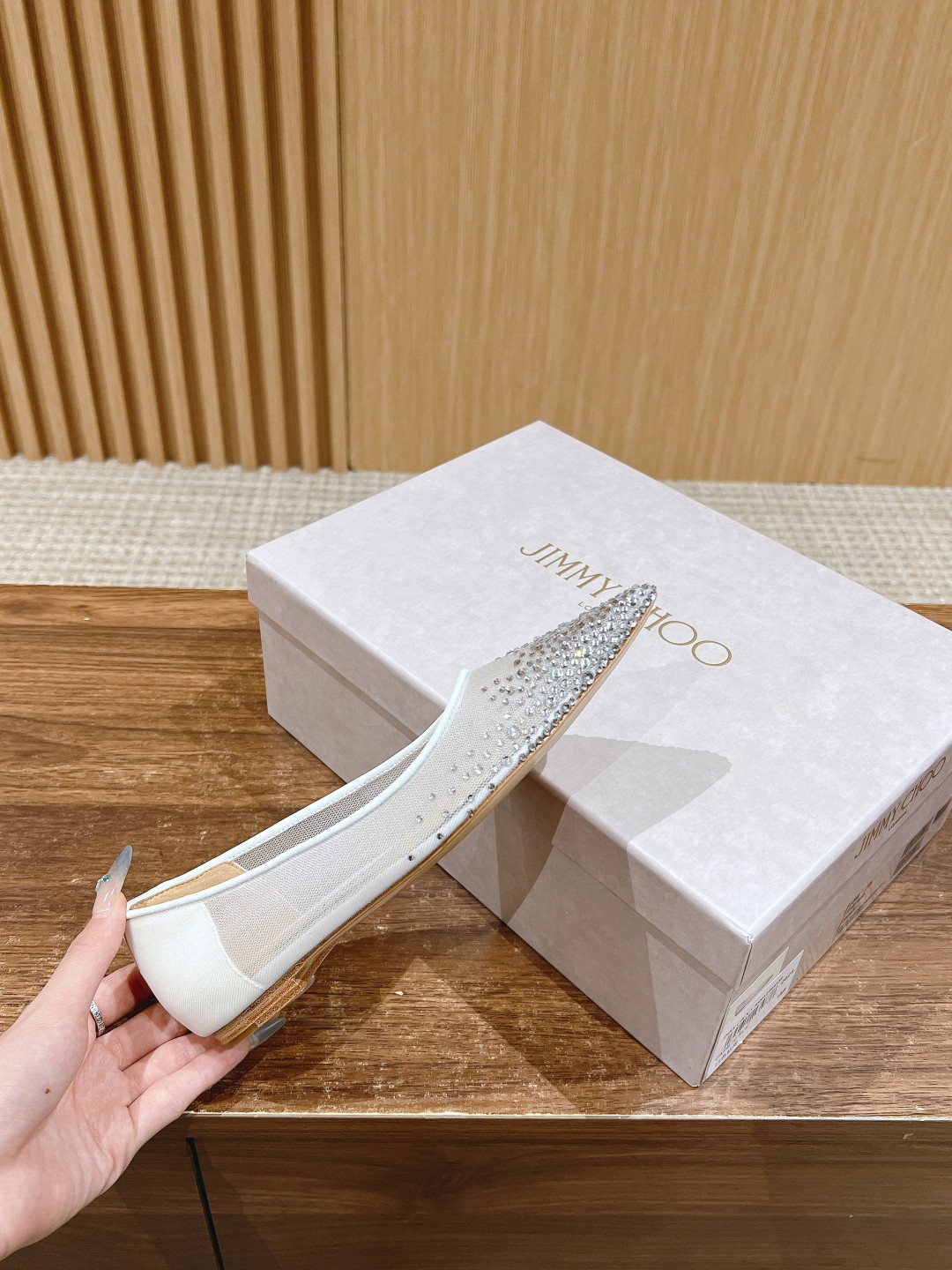 UA Jimmy Choo Flat Shoes