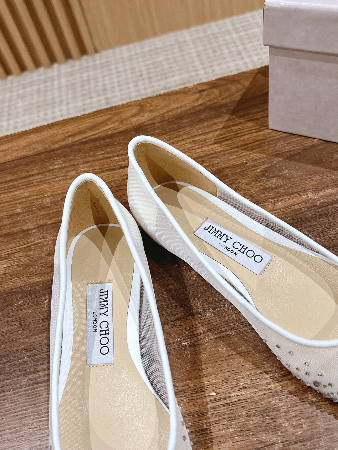 UA Jimmy Choo Flat Shoes