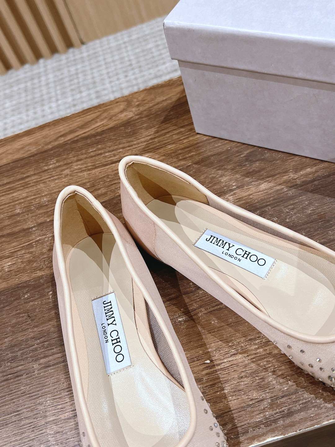 UA Jimmy Choo Flat Shoes