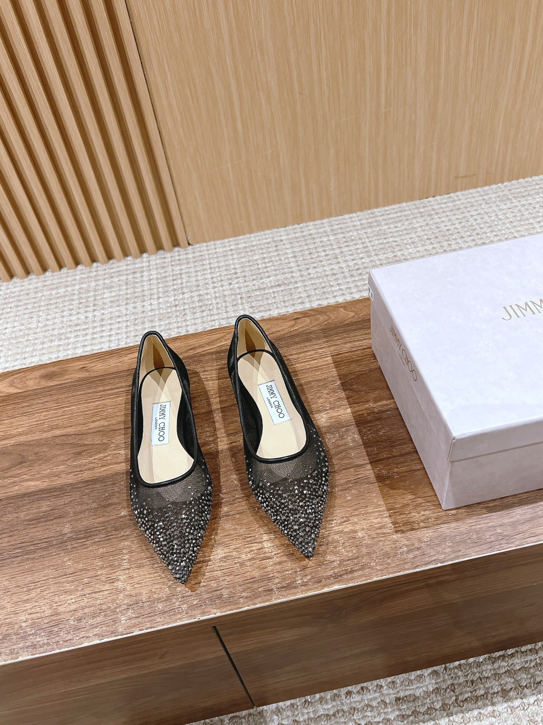 UA Jimmy Choo Flat Shoes